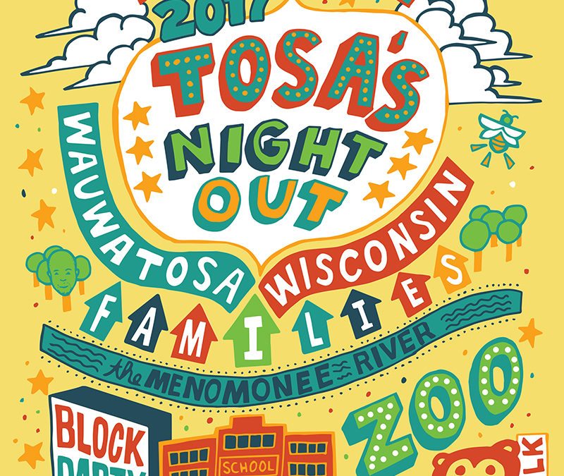 Tosa’s Night Out T-shirt for 2017